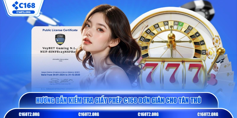 Hướng dẫn kiểm tra giấy phép C168 đơn giản cho tân thủ