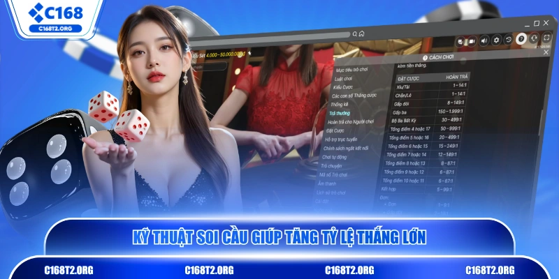 Kỹ thuật soi cầu giúp tăng tỷ lệ thắng lớn